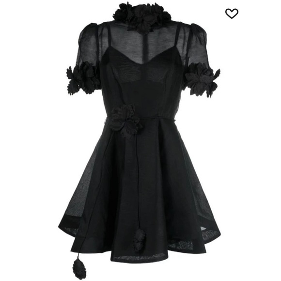 Zimmermann black mini dress - Picture 4 of 4